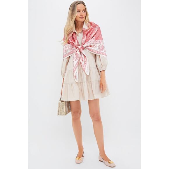 POMANDER PLACE Sandstone Mabel Mini Dress Size XL NWT Retail $128 Tuckernuck - Picture 7 of 7